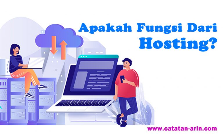 apakah fungsi dari Hosting