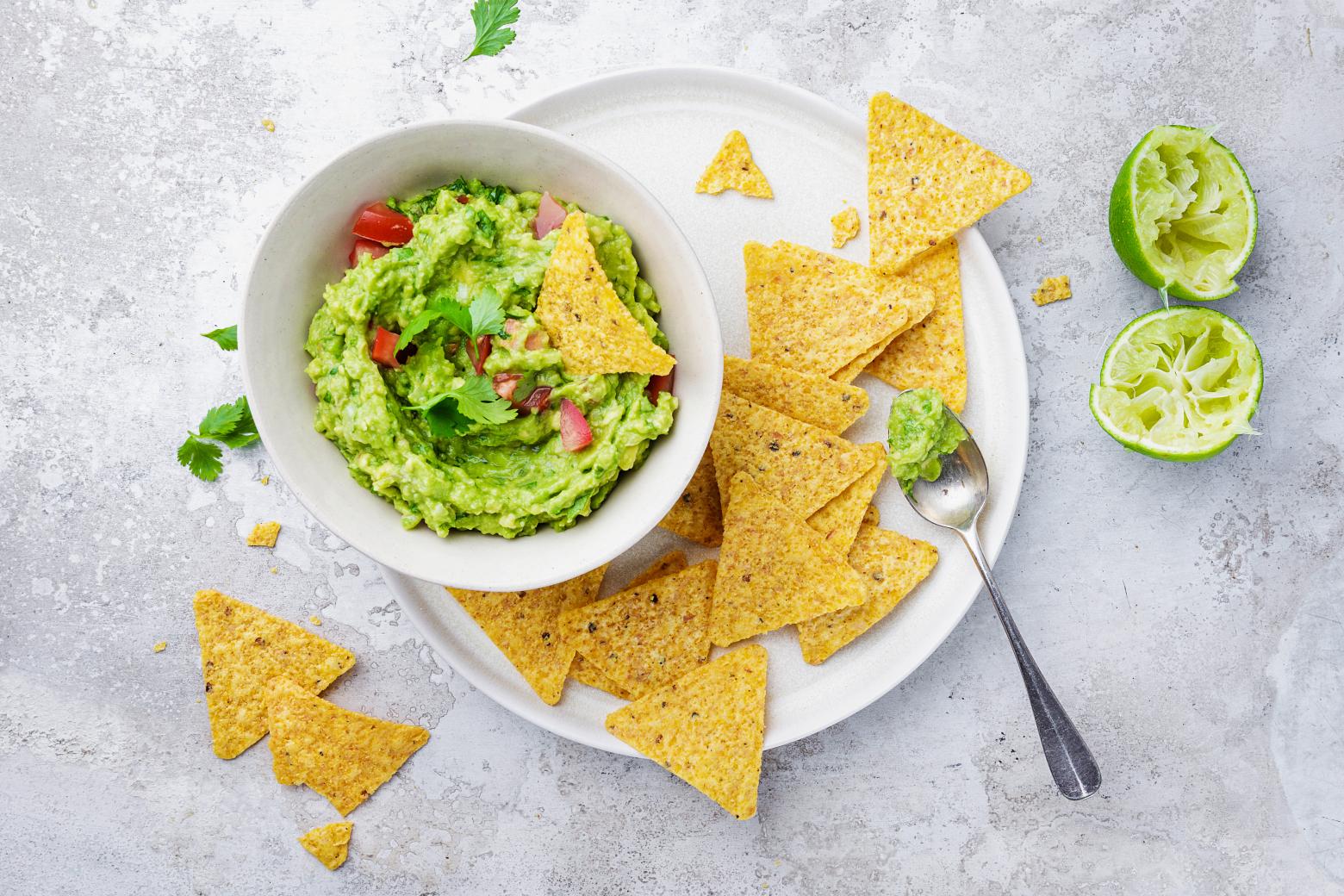 Guacamole dan Tortilla Chips